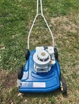 Vintage Kmart Power Mower Model K19-191 3.0 Hp Briggs Stratton Easy Spin 1960S. Fixed Price $550.00.