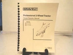 Gravely Manual Professional 2-WHEEL Tractor #985114 985115 985117 16,13.5, 8.5HP. Fixed Price $20.00.