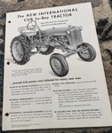 International Harvester Cub Lo-boy Tractor Brochure DCPA26. Fixed Price $21.99.