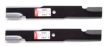 36" Deck Notched Air-lift Lawn Mower Blades For Simplicity, Oregon 91-622 (2). Fixed Price $41.30.