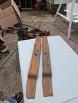 Vintage Gravely Walk Behind Tractor Rotary Mower Light Duty Blades. Fixed Price $39.99.