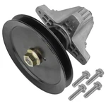 Spindle Assembly With Pulley Bolt For Troy-bilt 17ADCACN066 Z46 46". Fixed Price $35.00.