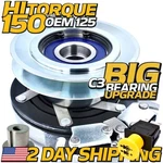 Hitorque 150FTLB AM141536 Clutch & Pto Switch Jd X300 Z235 Z335 Z345 Z445 Mowers. Fixed Price $129.99.