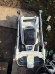 Hart 40V Brushless 20" Cordless 15AH Battery Push Mower - White (HLPM011VNM). Fixed Price $259.00.