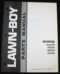 Lawn Boy Mower 1984 Parts Catalog Special Models 7072 8072. Fixed Price $12.95.