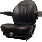 Zero Turn Turf Lawn Mower Seat W/ Armrests & Suspension John Deere Hustler Ect.. Fixed Price $419.99.