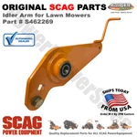 Scag Deck Drive Service Idler Arm Assembly For Lawn Mower 461940 S462269. Fixed Price $88.74.