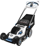 Hart 40V Dual Blade Self-propelled Lawn Mower 20IN Brushless Adjustable Mulching. Fixed Price $110.00.