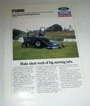 *ford 930A Rear-mount Finishing Mower Specifications Sales Brochure 6145905 1988. Fixed Price $9.74.