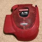 Craftman 4.75 Horsepower Lawn Mower Pull Start Recoil Cover Shroud. Fixed Price $20.00.