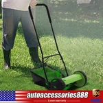5-BLADE Dual Wheel Lawn Mower Manual Push Reel Grass Cutting Machine Walk Behind. Fixed Price $86.20.