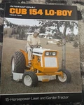 International Harvester Cub 154 Lo-boy Tractors For 1973 Brochure FCCA25. Fixed Price $19.99.