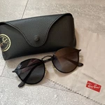 Ray Ban Sunglasses RB3612D Round Black With Case. Fixed Price $143.52.