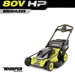 Ryobi 80V Hp Brushless Electric Cordless Mower, 30-INCH With Multi-blade Tool. Fixed Price $400.00.
