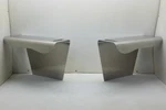 Pair Of Mini Ih 1066 Aluminum Rear Fenders For Cub Cadet Garden Tractors. Fixed Price $159.99.