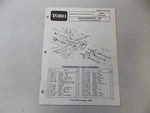 1992 Toro Greensmaster 500 Parts Manual For Walk Golf Reel Mower. Fixed Price $7.50.