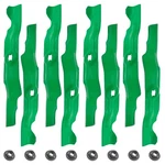 Caltric 742-04154 712-0417A 33" Deck Blade & Nut For Troy Bilt Tb WC33 Xp. Fixed Price $105.99.