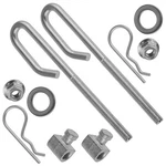 2PCS Deck Lift Screw Nut Trunnion Washer Spring Pin For John Deere D100, D105ETC. Fixed Price $19.39.