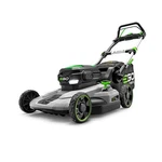 Ego LM2142SP 21" Poly Deck Dual-port Lawn Mower Kit (550W Charger, (2)5.0AH). Fixed Price $908.59.