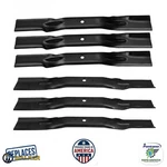 Blade Set For 48" Walker Mower Rh & Lh Pair Replaces 7705-1 7705-2 25-1/16 6PK. Fixed Price $129.95.