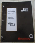 Simplicity 1691522 1691521 Snowthrower 1691520 Dozer Blade Part Manual Original. Fixed Price $29.88.