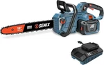 Senix 60V 18" Battery Brushless Electric Chainsaws Cordless. Fixed Price $201.75.
