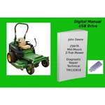 John Deere Z997R Mid-mount Z-trak Mower Diagnostic And Repair Technical Manual. Fixed Price $24.99.