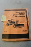 Simplicity 1691520 42" Snowplow/blade Operator's Manual. Fixed Price $12.50.