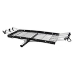 Tow Tuff 62 Inch Steel Cargo Carrier And Bike Rack, Fits All Receivers. Fixed Price $214.98.