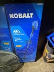Kobalt 40V 15" String Trimmer 3809908 Weed Eater Tool Only No Battery/ Charger. Fixed Price $125.00.