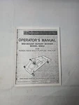 Original Dealer Honda Manual For Mower Model MM52 G81 6. Fixed Price $51.61.