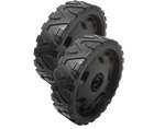 (2) 8" Lawn Mower Wheel For Brute, Craftsman, Yard Machine, Inch, Black. Fixed Price $38.08.