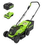 Greenworks 24V 13 Brushless Cordless Lawn Mower With 4.0AH Battery & Char. Fixed Price $280.49.