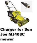 Power Adapter Battery Charger For Sun Joe MJ408C Mower Only (not MJ401C). Fixed Price $32.29.