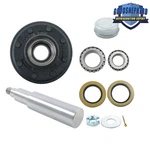 1/2 Sets 8 On 6.5" Trailer Hub Kit W/bearing For 7000 Lbs #42 Circle Spindle. Fixed Price $155.67.