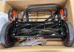 Scotts 18 In. Manual 7-BLADE Push Walk Behind Reel Lawn Mower. Fixed Price $129.99.