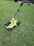 Ryobi RYAC160 Electric Walk Behind Push Lawn Mower - Used. Fixed Price $48.51.