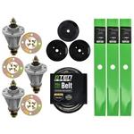 8TEN Blade Spindle Belt Kit For Toro Wheel Horse 15-48SC01 48-INCH 106637 111726. Fixed Price $216.95.