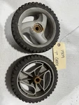 Craftsman Poulan Husqvarna Wheel Set 194345X427 7" 2" (#1509 Grey). Fixed Price $13.00.