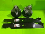 Troy-bilt TB42 TB2142 Super Bronco Pony 42" Mower Deck Spindles Blades. Fixed Price $69.28.