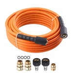 50FT Power Washer Extension Hose For Honda Craftsman Dewalt 5800PSI 3/8 Inch M22. Fixed Price $50.00.