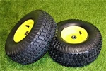 2 Wheel Tire Assembly 15X6.00-6 John Deere LT133 LA115 LA105 D100 D105 L110 116H. Fixed Price $119.90.