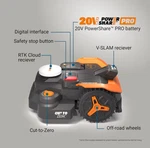 Worx Landroid Vision Cloud Robot Lawn Mower Gps Ai No Wire Freeshipping. Fixed Price $841.62.