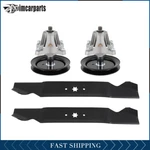 46" Deck Blade Spindle Kit Combo Set Fits Cub Cadet RZT-L46 RZT-S46 Mower. Fixed Price $75.57.