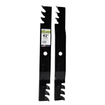 Maxpower 561811XB Blade Commercial Mulching Set For Many 42 In. John Deere. Fixed Price $44.83.
