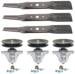 Craftsman Z5800 54" Mower Deck Spindle And Blade Conversion Kit Replaces Mount. Fixed Price $249.95.