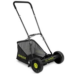 Sun Joe 16" Reel Mower With Grass Catcher And Adjustable Cutting Height, MJ500M. Fixed Price $119.89.