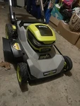 Ryobi RY401150 Hp 21" 40V Walk-behind Lawn Mower. Fixed Price $450.00.