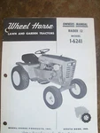 Wheel Horse Owners Manual Raider 12 Model 1-6241 + Deck Manal Decal. Fixed Price $9.50.