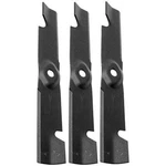 Genuine Oem Exmark Part # 109-6463-S; Hi-lift Notched Blade (3 Pack). Fixed Price $113.97.